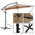 thumbnail image 5 of 10ft Outdoor Umbrella with Crank - Tan, 5 of 5