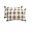 White Mocha Brown, variant on Pack of 2 Outdoor Lumbar Pillow Covers 12x20 Inch, Green White Buffalo Check Waterproof Throw Pillow Covers Set, Farmhouse Plaid Modern Geometric Decorative Cushion Cases for Patio Porch Car