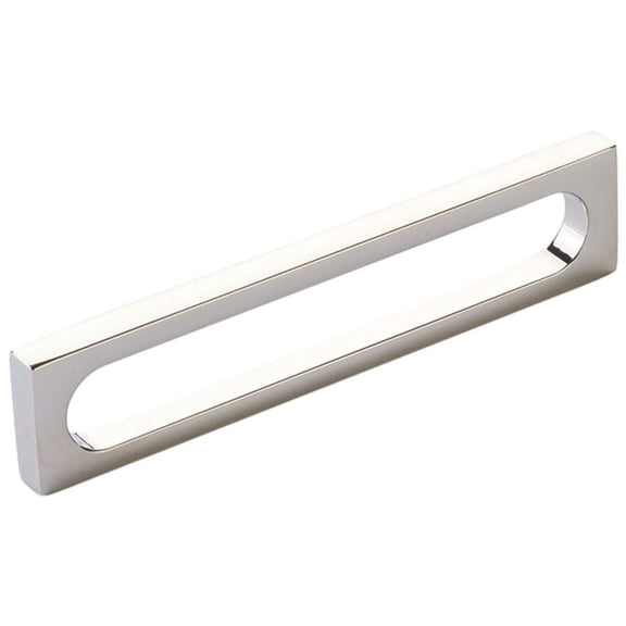 Schaub And Company 10033-PN Cafe Modern 5" Center To Center Rectangular Hollow Oval Pill