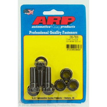 ARP 230-7303 Black For Chevy torque converter bolt kit