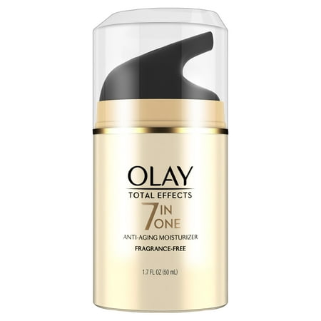 Olay Total Effects Anti-Aging Face Moisturizer, Fragrance-Free 1.7 fl (Best Non Comedogenic Anti Aging Moisturizer)