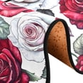 thumbnail image 4 of Ryvnso Flowers Roses Hallway Runner Rugs Floor Carpet Non Slip Entryway Mat 2' x 6', 4 of 7