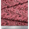 thumbnail image 2 of Soimoi Polyester Crepe Fabric Floral & Paisley Print Fabric by The Yard 52 Inch Wide, 2 of 5