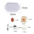thumbnail image 3 of Kokiya 1/12 Dollhouse Miniature Breakfast Set Miniature Food for Decoration C, 3 of 9