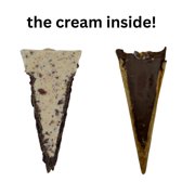 Dream Creams Cream Cones Chocolate and Cookies n Cream Variety Pack 4 Bags100g (16 cones)