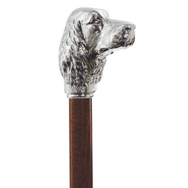 36 5 Fantasy Silver Alpha Wolf Head Handle Gentleman S Walking Stick Metal Cane Walmart Com