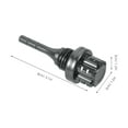 thumbnail image 2 of AURARMLET Motorcycle Oil Level Checker Dipstick Aluminum Alloy Titanium 1Pcs, 2 of 8