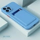 thumbnail image 3 of Luxury Soft Silicone Wallet Case Funda For iPhone 15 14 11 13 12 Pro Max Plus Card Holder Slot Back Cover Protective Accessories, 3 of 5