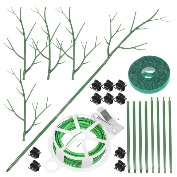 unbranded  Garden Trellis for Climbing Plant Plants Outdoor Twine Supports Green