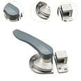 thumbnail image 6 of CarpNettore Cabinet Door Handle Lock for Steamer Units with Hinges for Freezing Applications Steel For Left, 6 of 9