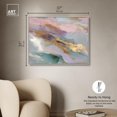 thumbnail image 4 of Gemstone Hues I Canvas Print Geode Art by Art Remedy, Silver Frame, 36 x 30, 4 of 6