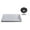 Matte Black, variant on Westbrass SP6034RWP-26 60" x 34" 3-Wall Shower Pan with Plastic Right Drain and 4-1/4" Cross Grid Brass Drain Cover, Polished Chrome