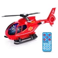 thumbnail image 2 of MIFXIN Remote Control Toys Helicopter, RC Plane Toys Airplane with Lights and Music for Kids Toddlers Boys Girls, Good Gift for Birthday Christmas New Year, Red, 2 of 7