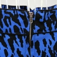 thumbnail image 4 of Pencil skirt vintage style leopard print blue skirts, 4 of 5