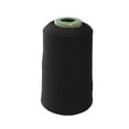 thumbnail image 1 of EeaseCA Spool of 150D Polyester Overlocking Sewing Maching Thread Cord (Black), 1 of 5