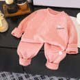 thumbnail image 5 of TOWED22 Kids Toddler Boys Girls Pajamas Truck Pajamas Gift Pjs Set Fall Winter Sleepwear 3 6 9 12 18 24 Months 2 3 4 5 6 7 8 9 Years(Pink,4-5 Y), 5 of 5
