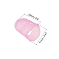 thumbnail image 2 of Uxcell Finger Tips Anti Slip Fingertip Protector, 10 Pack Silicone Finger Guard, Pink, 2 of 6
