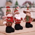 thumbnail image 2 of Show Case Decoración Gadget Ropa de juguete de pie Santa Reno Muñeco de nieve Muñeco Árbol de Navidad Pared de Navidad Ventana Oficina Adorno para el hogar Eigraketly ZHF0246, 2 of 7