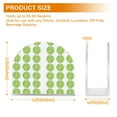 thumbnail image 2 of Ryvnso Green Lemon Acrylic Napkin Holder Table Kitchen Paper Tissue Organization 1 Pack, 2 of 7