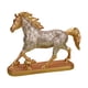 thumbnail image 1 of Estatua de resina de caballo, figura coleccionable, regalo, escultura de caballo, figura artística de caballo para estantería, decoración del hogar, oro, 1 of 10