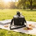 thumbnail image 6 of Family Size 4 Compartment Drink Bag with Adjustable Strap - Multiple Tumbler Carrier Caddy, 4 Compartment Insulated Drink Holde, for Hiking, Walking, Sports, Family Outings & Daily Use, 6 of 11