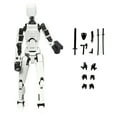thumbnail image 3 of 10PC T13 Action Figure Already Assembled, Multi-Colored Titan 13 Action Figure Set with Laser Saber 3D Printed T 13 Lucky Robo Dummy Nova 13 Action Figures, 3 of 8