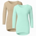 thumbnail image 4 of Towmus Women's Crewneck Plush Sweatshirts Loose Fit Pullover Tops for Women Long Sleeve Sweatshirt Oversized Warm Winter Soft Pullover S-5XL, 4 of 4