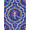 Purple Blue Rainbow, Pattern 2, variant on Design&I 4'x6' Washable Area Rug Ombre Kawaii Aesthetic Seashell Pearl Motif Scale Purple Mermaid Refined for Dorm Room, Living Apartment, Flatweave Daily Traffic Ready