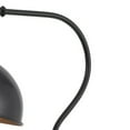thumbnail image 3 of 25 Inch Metal Curved Desk Lamp, Adjustable Shade, Bronze Black- Saltoro Sherpi, 3 of 5