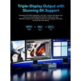thumbnail image 4 of GMKtec Mini PC, AMD Ryzen 7 7730U(Up to 4.5GHz), 16GB DDR4 512GB SSD, Mini Desktop Computer, Triple 4K Display, WiFi 6E, BT 5.2, Type-C, NucBox M5 Ultra, 4 of 10