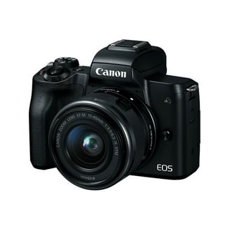 Canon EOS M50 Mirrorless Camera - 24.1 MP, 15-45mm Lens, 4K UHD