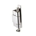 thumbnail image 4 of COOPHYA 1Pcs Charnière Cachée Flexible en Acier Inoxydable Argent pour Applications de Placard, 4 of 8