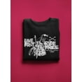 thumbnail image 3 of Live Fast, Ride Free Quote Sweatshirt Men -Image by Shutterstock, Male 4X-Large, 3 of 4
