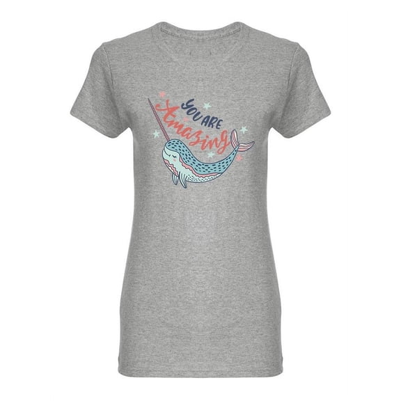 You Are Amazing Design Shaped Tee Women's -Image by Shutterstock