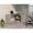 Light Gray#11, variant on Office Desks Ridley 2-Shelf L-Shaped Writing Desk Light Gray,Home Office Desks