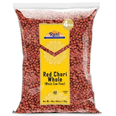 Rani Red Chori Whole (Whole Cow Peas) 64oz (4lbs) 1.81kg Bulk ~ All Natural | Vegan | Gluten Friendly | NON-GMO | Kosher | India Origin