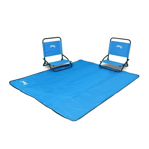 Ozark Trail Chairs and Blanket Combo, Polyester