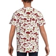 thumbnail image 5 of Wukai Mushroom Youth Unisex Short Sleeve T-Shirt for Boys, Girls, Teens, and Kids-X-Large, 5 of 7