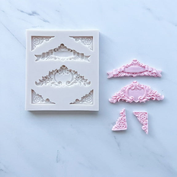 FANCY EDGES BAKING MOLD FOR CUPCAKES, CAKEPOPS, CHOCOLATE STRAWBERRIES, PRETZELS & RICE KRISPIES