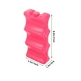 thumbnail image 4 of USHOBE 2Pcs Bottle Ice Pack Rubber Wave Shape Rosy for Home and Daycare Use, 4 of 8