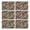 Pioneer Flower Floral-3, variant on Pioneer Flower Floral Print Pattern Summer Placemats Table Placemats Set Of 6-Linen Kitchen Washable Placemats Table Mats 12x18 Inch Non-Slip Heat Resistant