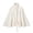 Beige, variant on Womens Stand Collar Cape Coat Single Button Closure Self Tie Waist Flared Wide Sleeve Minimalist Silhouette for Office Meeting Coffee Gathering Beige M