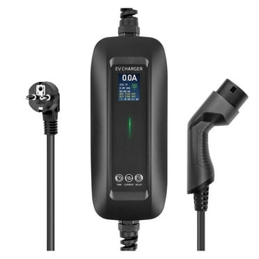 Electric Car Charger, EV Charger Type 2 62196-2 Switchable 6/8/10/13/16A 1 Phase Portable EV Charging Box Cable for EVSE Electric Vehicle
--------
Wall Charging Unit