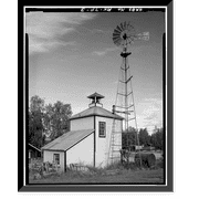 Historic Framed Print, Wellhouse, First Avenue, Eagle, Southeast Fairbanks Census Area, AK - 3, 17-7/8" x 21-7/8"