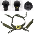 thumbnail image 3 of Correa de barbilla para casco perfecl transpirable colgante ajustable con cordón de Tornillos para al aire libre verde 01, 3 of 7