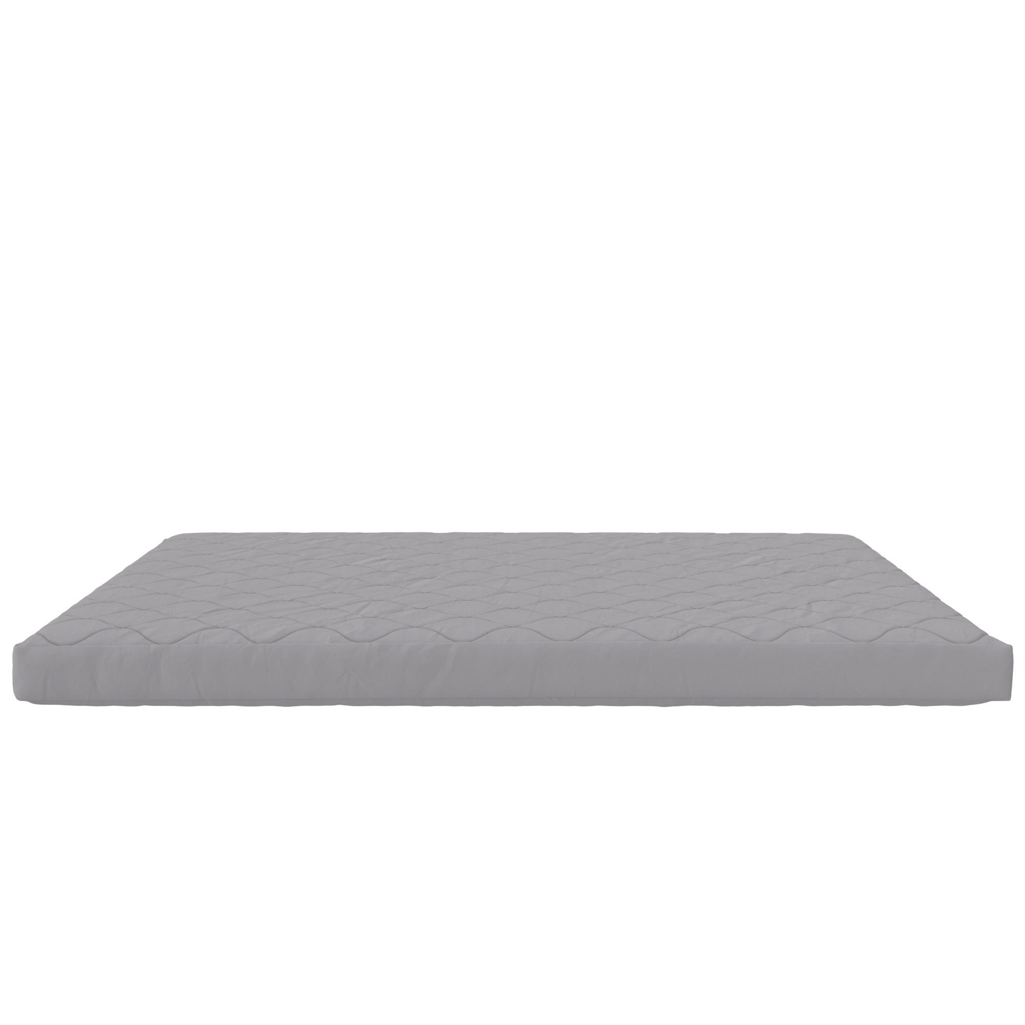 DHP Value 6 Inch Thermobonded Polyester Filled Quilted Top Bunk Bed Mattress, Full, Gray - image 4 of 8