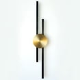 thumbnail image 2 of Ozarke Dimmable Gold Living Room Wall Sconce, 2 of 15