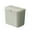 Gray, variant on Kitchen Trash Can Wall Mounted Garbage Basket for Kitchen Bathroom Dustbin Trash