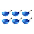thumbnail image 1 of 6 Piezas Bebederos de Pollo Sunnimix Cuenco de Agua Cuencos de Plástico para Pollitos de Codorniz Azul, 1 of 8
