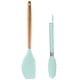 thumbnail image 1 of Sistema del silicón de los utensilios de la cocina, utensilios de cocina resistentes al calor con la manija de madera, utensilio de cocina antiadherente, 1 of 5